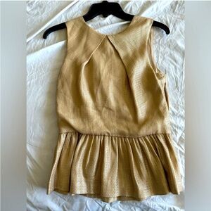 👑 Mulberry Gold Peplem Top 👑